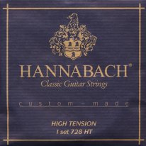 Hannabach Custom Made 728HT Classical Guitar Strings, Full Set