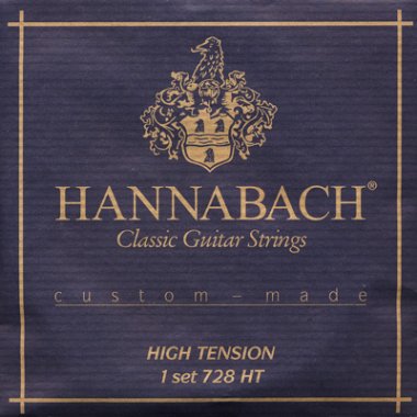 Hannabach Custom Made 728HT Classical Guitar Strings, Full Set