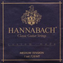 Hannabach Custom Made 728MT Classical Guitar Strings, Full Set