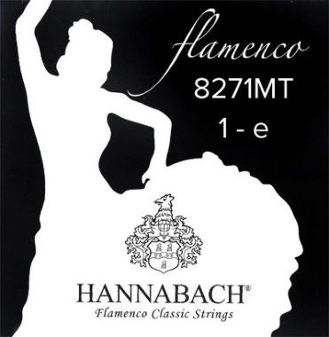 Hannabach Flamenco 8271MT - 1st string (e) Medium Tension
