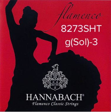 Hannabach Flamenco 8273SHT - 3rd string (g) Super High Tension