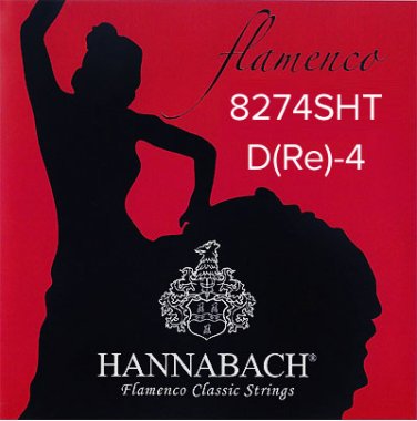 Hannabach Flamenco 8274SHT - 4th string (D) Super High Tension