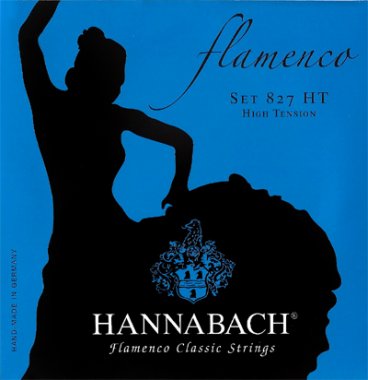 Hannabach Flamenco 827HT Nylon Guitar Strings, Full Set