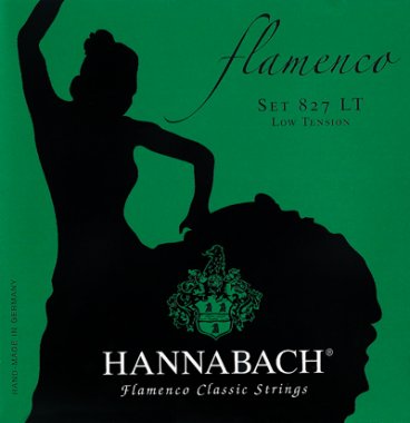 Hannabach Flamenco 827LT Nylon Guitar Strings, Full Set