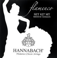 Hannabach Flamenco 827MT Nylon Guitar Strings, Full Set