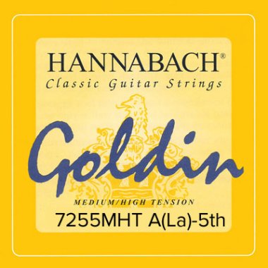 Hannabach Goldin 725 - 5th string (A), medium-high tension