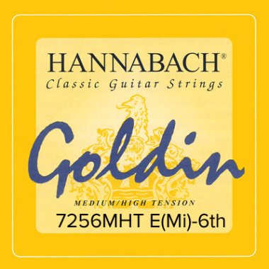 Hannabach Goldin 725 - 6th string (E), medium-high tension