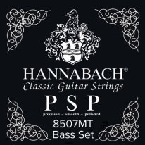 Hannabach Precision Smooth Polished 8507MT Guitar Strings Bass Set
