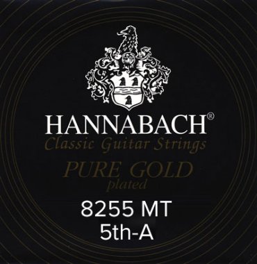 Hannabach Pure Gold 8255MT - 5th string (A) Medium Tension