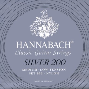 Hannabach Silver 200 9006MLT - 6th string (E) Medium-Low Tension