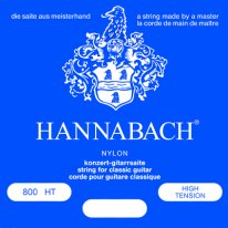 Hannabach Silver Plated 800HT Classical Guitar Strings, Full Set