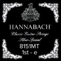 Hannabach Silver Special 8151MT - 1st string (e) Medium Tension