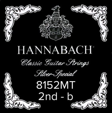 Hannabach Silver Special 8152MT - 2nd string (b) Medium Tension