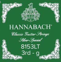Hannabach Silver Special 8153LT - 3rd string (g) Low Tension