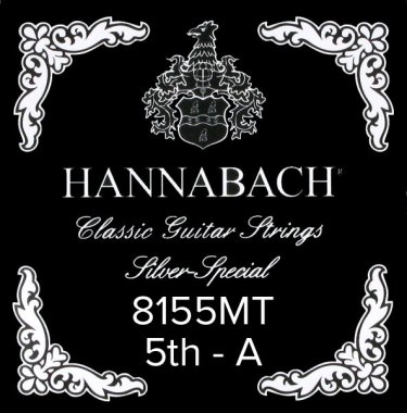Hannabach Silver Special 8155MT - 5th string (A) Medium Tension