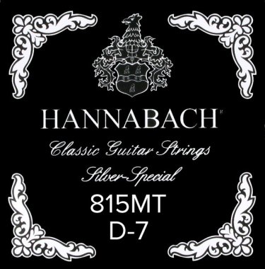 Hannabach Silver Special 8157ZMT - 7th string (D) Medium Tension