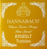 Hannabach Silver Special 8158SLT Classical Guitar Strings, Treble Set