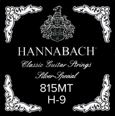 Hannabach Silver Special 8159ZMT - 9th string (B) Medium Tension