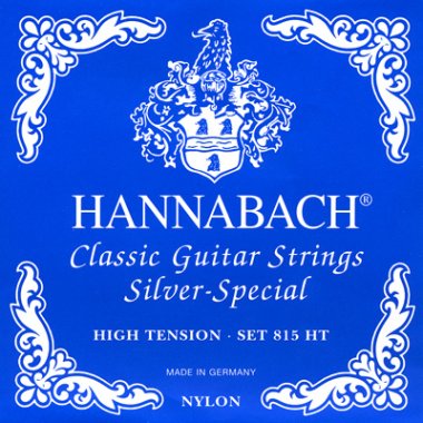 Hannabach Silver Special 815HT 8-String Classical Guitar, Full Set