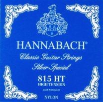 Hannabach Silver Special 815HT Classical Guitar Strings Full Set