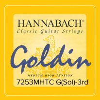 Hannabach Super Carbon - 3rd string (g), med-high tension