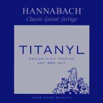 Hannabach Titanyl 9508MHT Classical Guitar Strings, Treble Set