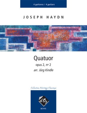 Haydn | Quatuor Opus 2, No 2 for 4 guitars