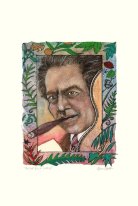 Heiter Villa-Lobos Poster by noted illustrator Glenn Wolff