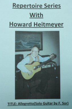 Heitmeyer | Allegretto by F. Sor for solo guitar