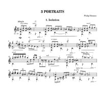 Hemmo | 3 Portraits for solo guitar