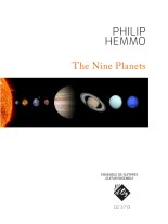 Hemmo| The Nine Planets for guitar ensemble