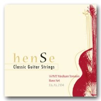 Hense 557MT Medium Tension Classical Guitar Strings, Bass Set