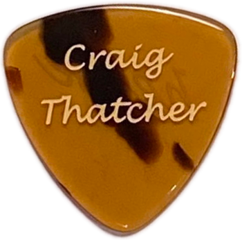 Hense Happy Turtle Picks, Craig Thatcher Signature Edition