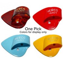 Herco HE113 Flat Thumb Pick Heavy, One Pick Assorted Colors