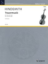 Hindemith | Trauermusik for viola and organ