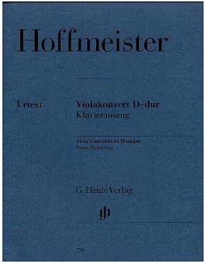 Hoffmeister | Viola Concerto D Major for viola and piano reduction