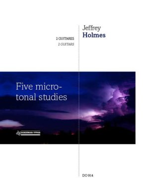 Holmes | Five micro-tonal studies for 2 guitars