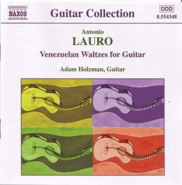 Holzman | Guitar Music Vol. 1 Venezuelan Waltzes CD
