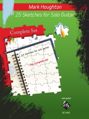 Houghton | 25 Sketches Complete Set for solo guitar