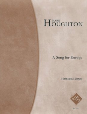 Houghton | A Song For Europe for 5 guitars
