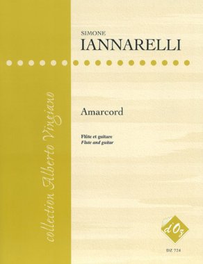 Iannarelli | Amarcord for flute and guitar