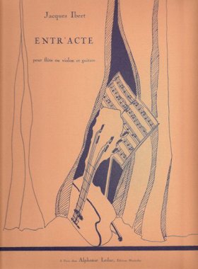 Ibert | Entr' Acte for flute or violin and guitar