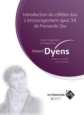 Intro du celebre duo L'Encouragement opus 34 for guitar orchestra
