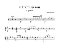 Iwagami | Il etait une fois for solo guitar