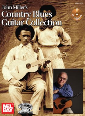 John Miller's Country Blues Guitar Collection Book w/ online audio