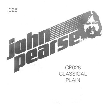 John Pearse CP028 Nylon Classical Single String Std Tension, .028