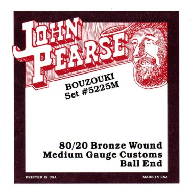 John Pearse Octave/Unison Bouzouki 80/20 Bronze 10 String (13-44)