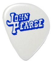 John Pearse Studio Flat Pick 1.0 mm Heavy Blue, One Pick