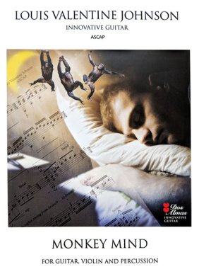 Johnson | Monkey Mind for guitar, violin and percussion
