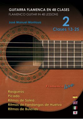 Jose Manuel Montoya | Flamenco Guitar in 48 Lessons (13-25) Vol. 2 DVD